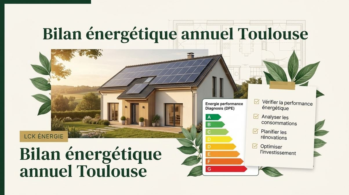 Bilan énergétique annuel Toulouse