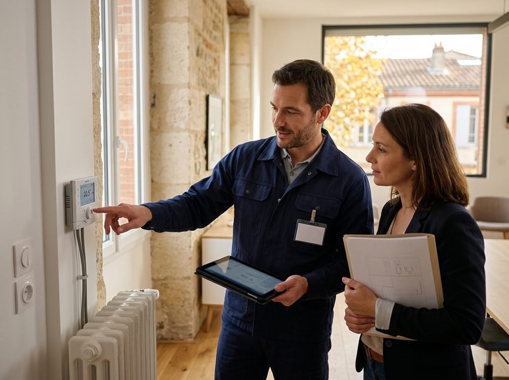 AUDIT ÉNERGÉTIQUE / AMO TRAVAUX pour LES DEUX — La régulation intelligente en rénovation