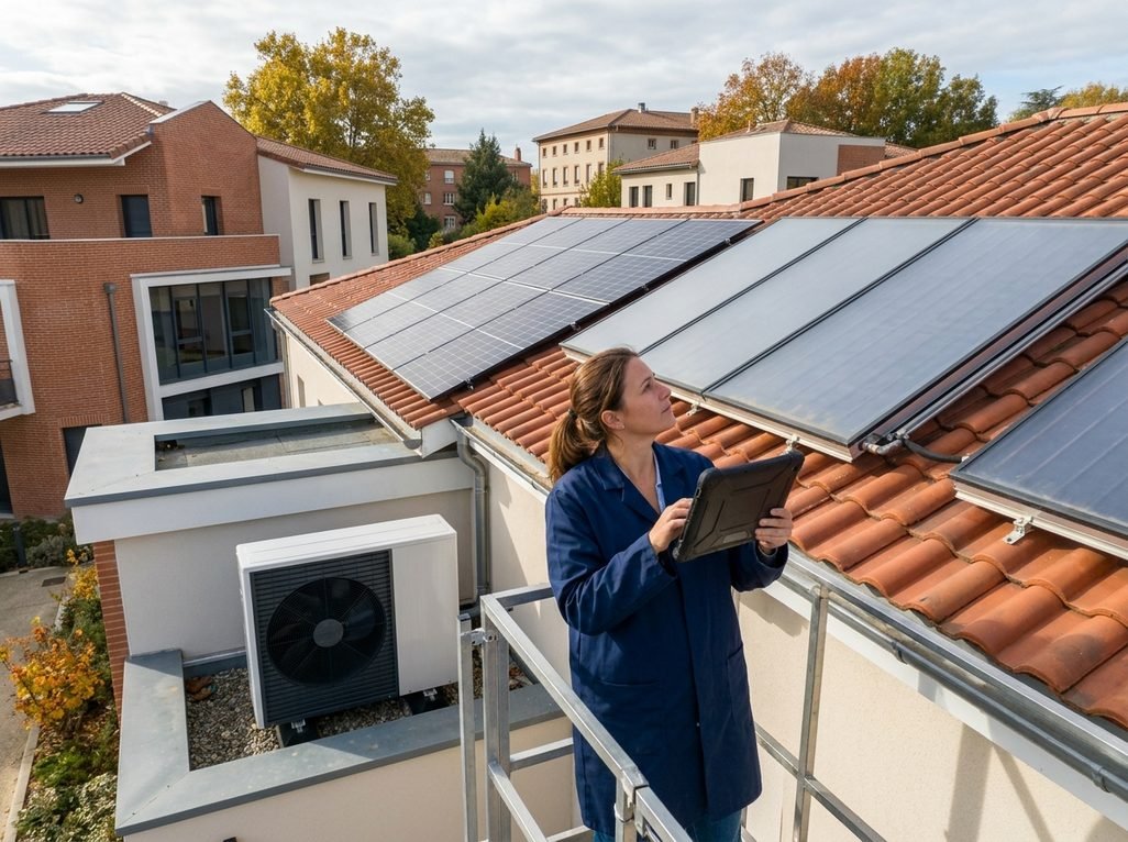 AUDIT ÉNERGÉTIQUE / AMO TRAVAUX pour LES DEUX — Solaire et chauffage en Haute-Garonne